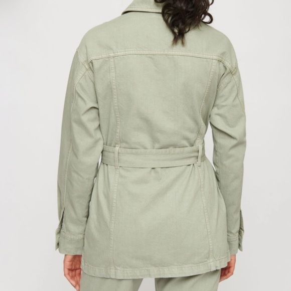 Belted Denim Shaket | DYNAMITE - Picture 11 of 14